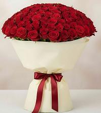 Букет 101 Красная роза Милано в Тахтамукай