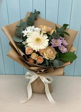 Букет цветов из:  Герберы и Хризантемы в Тахтамукай