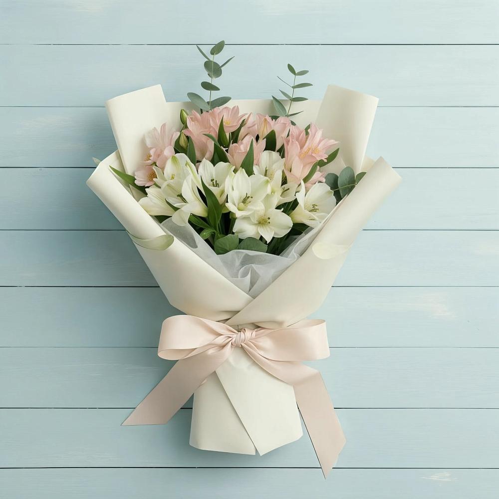 Букет цветов из: Альстромерии в Тахтамукай