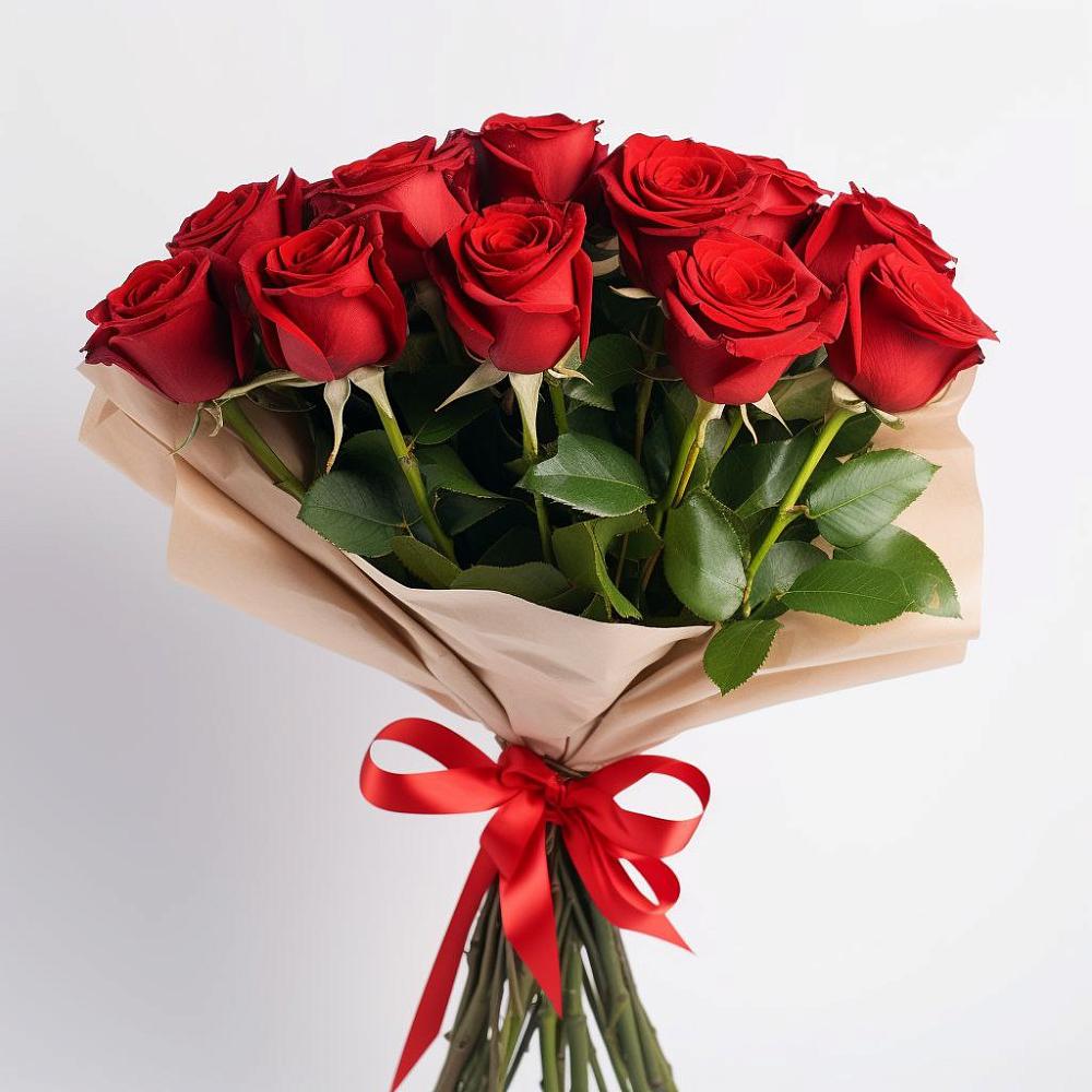 Букет 11 Красных роз Эдлесс Лав в Тахтамукай