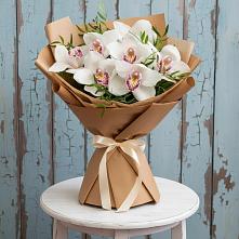 Букет цветов из:  Орхидеи и Розы в Тахтамукай
